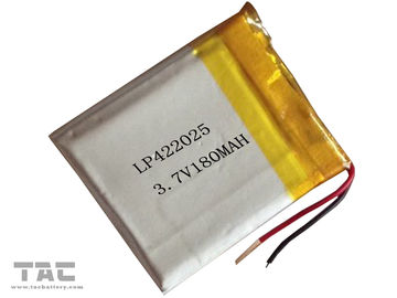 Batteries d'ion de lithium environnementales de polymère 3.7V 180MAH GSP422025