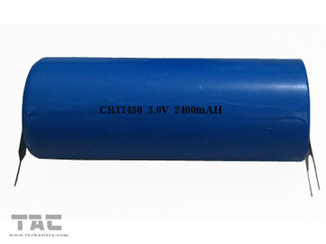 Batterie de bioxyde de manganèse de lithium de batterie de Li-manganèse de CR17450 3.0V 2400mAh