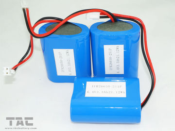 32650 paquet de batterie de batterie de 3.2V LiFePO4 6.4V 5AH avec BMS pour l'énergie solaire