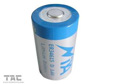 Batterie au lithium de la densité 3.6V de haute énergie d'ER34615 19000mAh pour le système d'alarme
