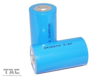 LiSOCl2 batterie ER26500 ER 3.6V 9000mAh avec la tension stable d'opération