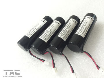 Batterie rechargeable ICR18650 3.7V 2300mAh 8.5Wh de Li-ion pour le phare de bicyclette