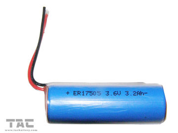 Batterie ER17505 de la densité 3.6V LiSOCl2 de haute énergie avec l'excellente durée de stockage