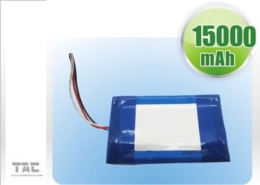 Les batteries d'ion de lithium standard de polymère du CEI pour la tablette 1.6ah 3,7V 0850110 chargent et déchargent 0.5C