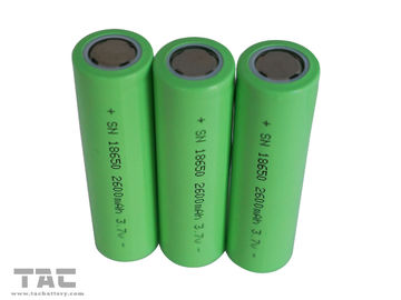 batterie d'ion de lithium 3.7V 18650 2600mAh semblable avec Samsung pour le carnet
