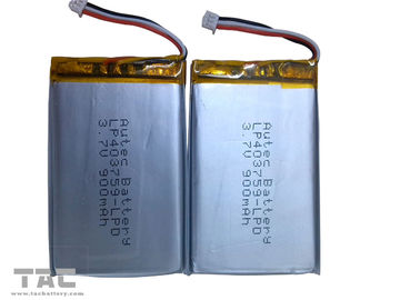 Paquet LP403759 3.7v 900mah de batterie de polymère de lithium pour le PC de Tableau