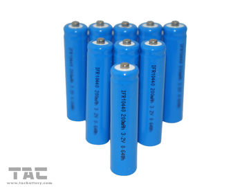 Batteries du Li-ion 3.2V LiFePO4 200mAh d'IFR10440 D.C.A. pour le produit solaire