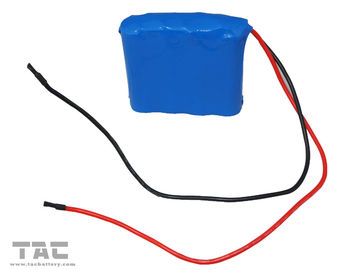 Paquet bleu de batterie de PVC 12V LiFePO4 LFR18650 1500MAH pour la lanterne solaire
