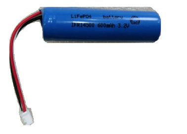 14505 paquet de batterie d'aa 600mah 3.2V Lifepo4 avec la carte PCB pour la lumière instantanée