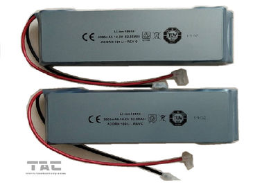 18650 paquets de batterie d'ion de lithium 14.8v 5.6ah avec UL2054 pour l'éclairage routier