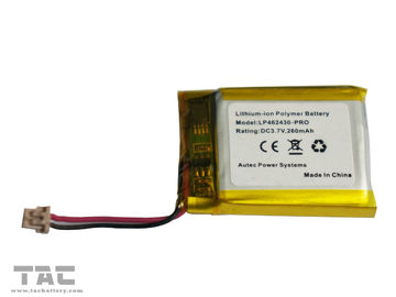 Batterie du paquet 3.7V 1.3AH de batterie de Lipo avec le fil et le connecteur pour le massager
