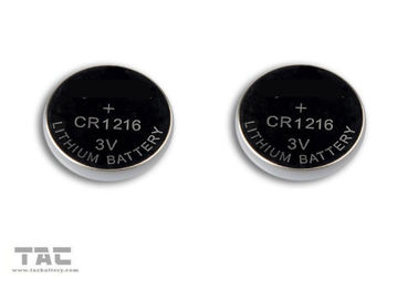 Batterie primaire de cellules de pièce de monnaie de lithium de haute énergie CR1216A 3.0V/25mA pour l'horloge