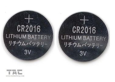 Batterie 75mA de cellules de pièce de monnaie de lithium de Li-Manganèse de CR2016A 3.0V pour le jouet, lumière de LED, PDA, horloge