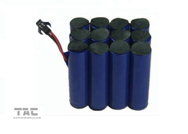 paquet IFR18650 de batterie de 4500mah 12V LiFePO4 pour UPS solaire avec le connecteur