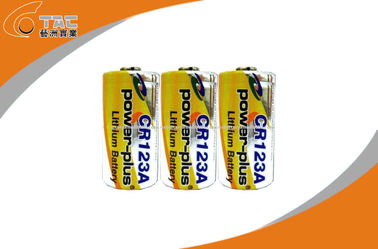 3.0V CR123A 1300mAh Lithium primaires Li-MnO2 batterie haute densité d'énergie