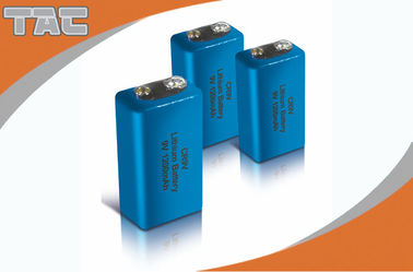 Large gamme de température Li-MnO2 CR 9V 1200mAh batterie de fonctionnement