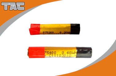 3. 7V 120mAh polymère Lithium Ion Batteries Dimension 7,5 * 40,5 mm pour Cigarettes électriques