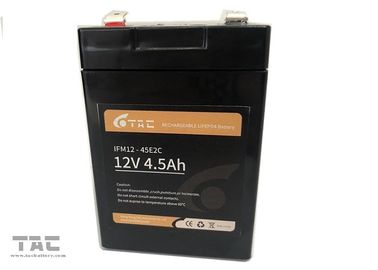 Paquet électrique de batterie de l'automobile 4.5ah 12V LiFePO4