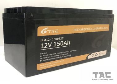 Paquet rechargeable de la batterie Lifepo4 12V 150AH pour le système de stockage de l'énergie