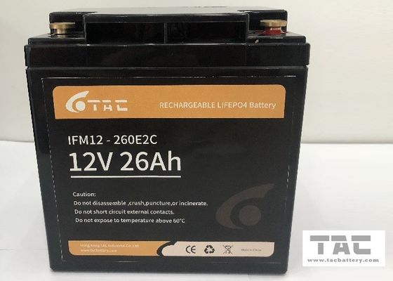 Le paquet 32700 de batterie de 26AH 12V LiFePO4 pour remplacent la batterie au plomb