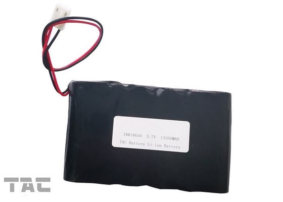 Paquet de batterie d'ion de lithium pour l'équipement de télécommunication 18650 13.2AH 3.7V