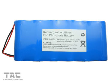 Paquet IFR 26650 9.6V 6.6AH de la batterie LiFePO4 pour la production et l'éclairage solaires