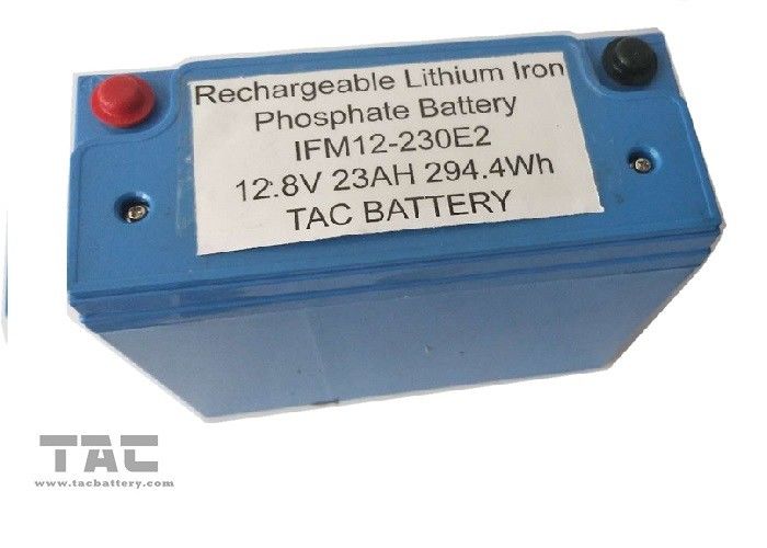 Paquet bleu de batterie de 12V LiFePO4 26650 23AH avec UL2054 de logement pour l'éclairage solaire