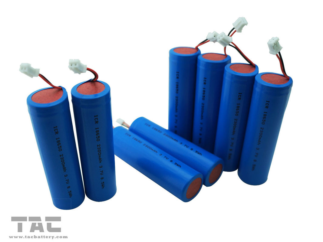 batterie cylindrique d'ion de lithium de 3.7V ICR18650 2300mAh avec BMS pour le matériel son