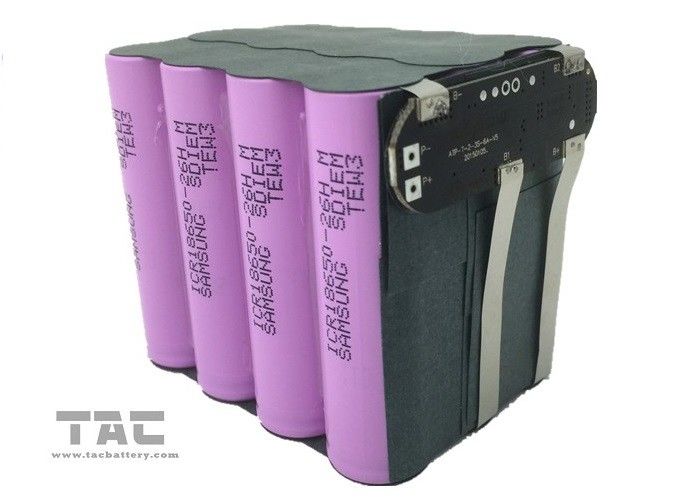 Paquet de batterie d'ion de lithium 18650 14.8V 20Ah pour les instruments électroniques