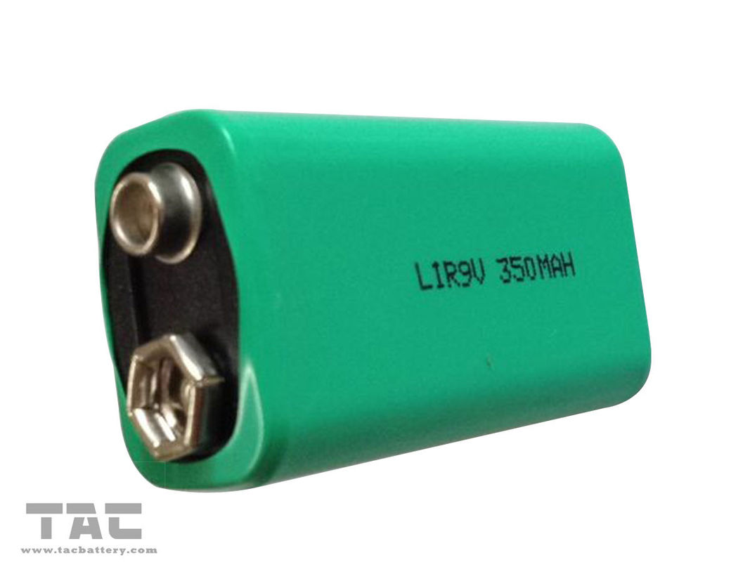 batterie cylindrique 350mAh d'ion rechargeable du lithium 9V pour l'instrument électronique