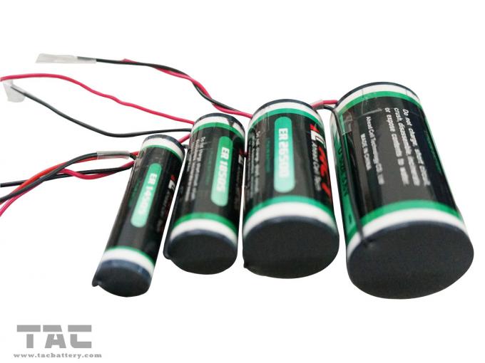 Batteries au lithium non rechargeables de l'agent énergifiant 3.6V/A LiSOCL2 avec imperméable