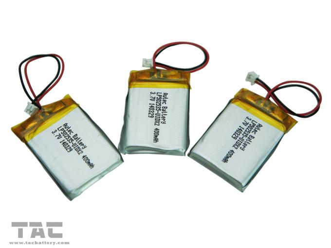 Lithium Ion Batteries de polymère de la capacité élevée LP052030 3.7V 260mAh pour le communicateur