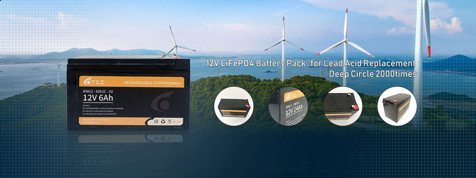 3.2V batterie Lifep04