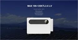 Inverseur solaire de la Manche 100-125KW multi triphasée max 110KTL3-LV avec le fusible de 10 MPPTs libre
