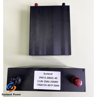 Paquet de batterie d'IFR40135 4S1P 12V 20AH LiFePO4 anti-déflagrant pour le gaz de pétrole dangereux de secteur Pharmasutricals