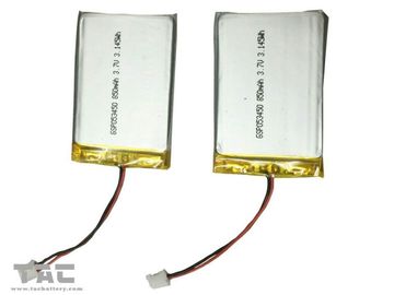 Batteries d'ion de lithium de polymère de batteries de GSP053450 3.7V 850mAh pour le traqueur de GPS