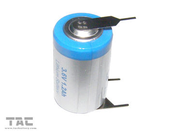 batterie au lithium de l'agent énergifiant 3.6V ER14250 1200mAh pour la machine de commande numérique