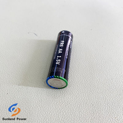 Batterie de fer au lithium non rechargeable 1.5V 14500 / 14505 AA 3000mAh UL1642 Pour clavier