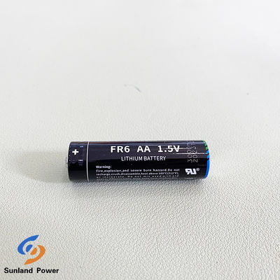 Batterie de fer au lithium non rechargeable 1.5V 14500 / 14505 AA 3000mAh UL1642 Pour clavier