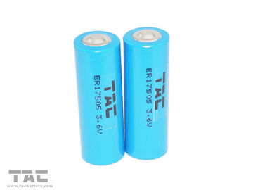 Batterie de la puissance élevée 3.6V LiSOCl2 A ER17505M avec la basse résistance interne
