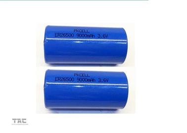 Pile sèche du lithium LiSOCL2 du modèle 3.6v de C ER26500 9AH pour l'ampèremètre de mètre d'eau