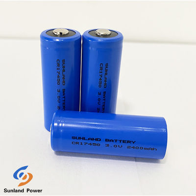 Batterie principale 3,0 V CR17450 Smart Home 2400 mAh Batterie Li-MnO2