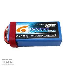 Batterie de Lipo pour le paquet aérien téléguidé 11.1v 35C 5000mah de batterie de véhicule