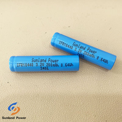 Batterie au lithium rechargeable IFR10440 AAA 3.2V LiFePO4 200mAh