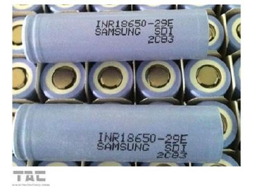 Original cylindrique d'INR 18650 29E 100% de batterie d'ion de lithium de Samsung pour l'ordinateur portable