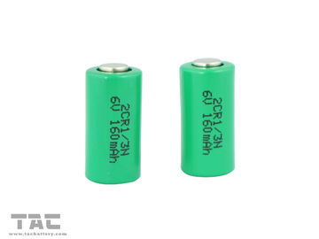batterie Li-manganèse cylindrique de lithium de 6V 2CR-1/3N 160mAh pour GPS dépistant le horodateur de Teal