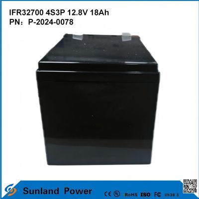 IFR32700 4S3P 12.8V 18Ah Pour la lumière solaire de crue haute luminosité LEDS jardin Lumières solaires batterie de viepo4