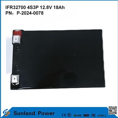 IFR32700 4S3P 12.8V 18Ah Pour la lumière solaire de crue haute luminosité LEDS jardin Lumières solaires batterie de viepo4