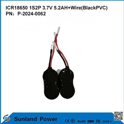 ICR18650-1S2P Batterie à haute densité d'énergie Sécurité dans divers domaines Outils électriques électronique grand public Véhicules électriques