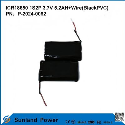 ICR18650-1S2P Batterie à haute densité d'énergie Sécurité dans divers domaines Outils électriques électronique grand public Véhicules électriques